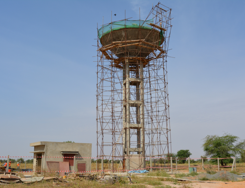 Construction Forage Ranérou-Ferlo